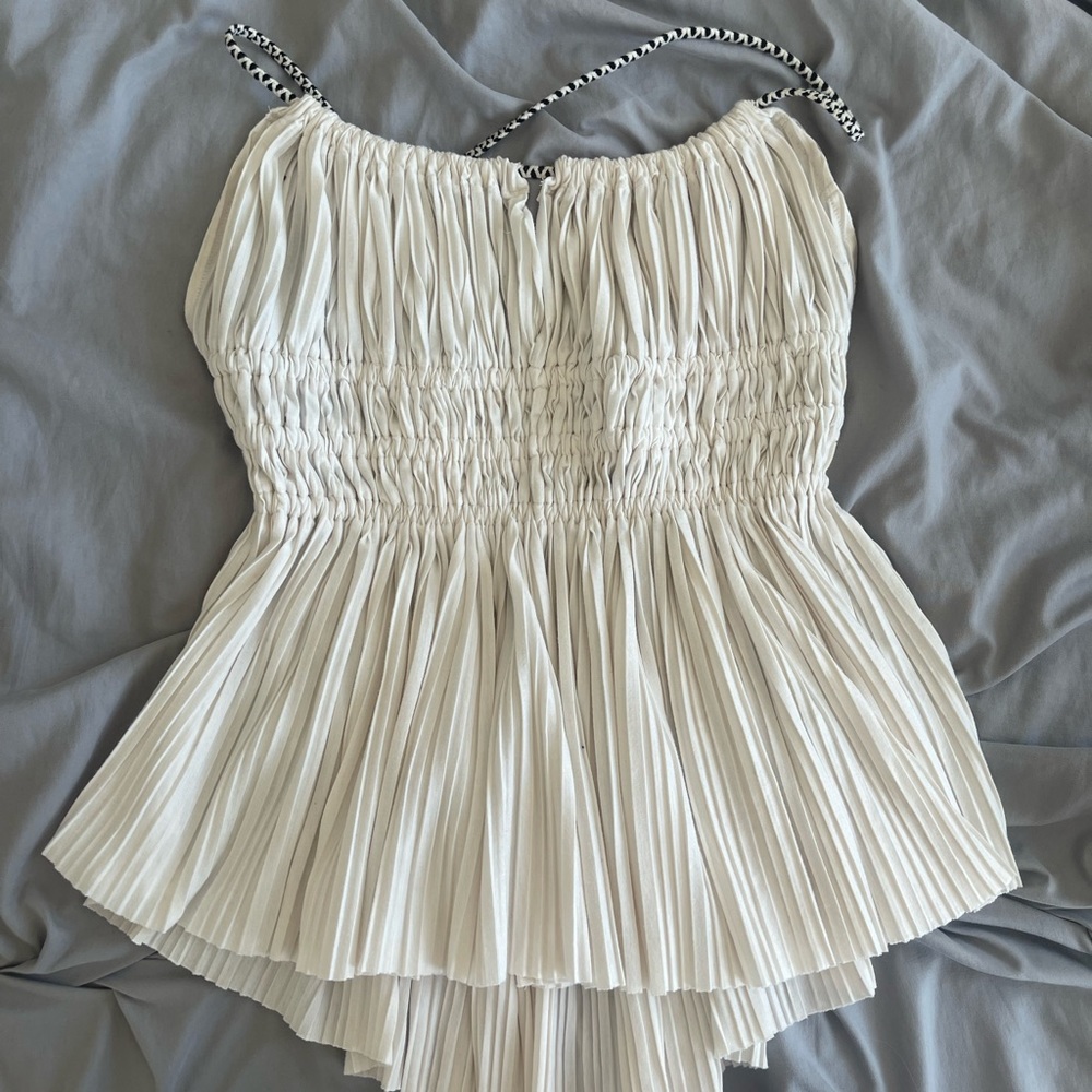 Cream tank top